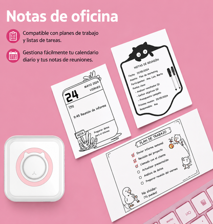 Mini impresora portátil