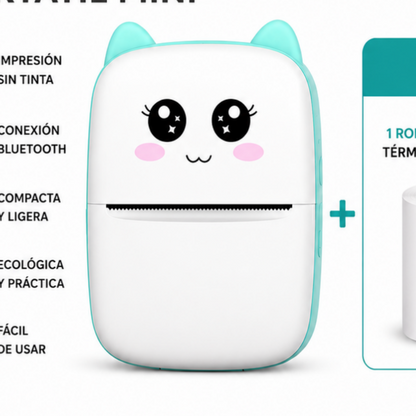 Mini impresora portátil