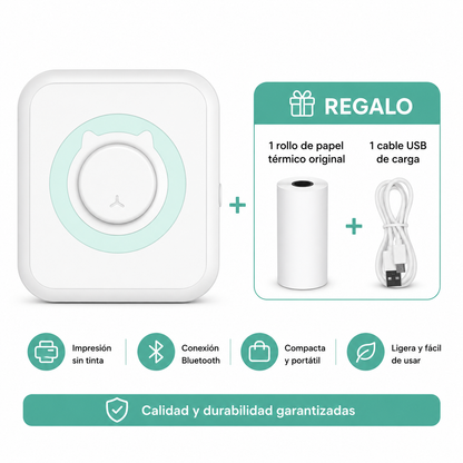 Mini impresora portátil
