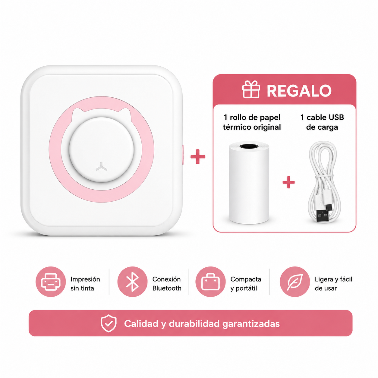 Mini impresora portátil