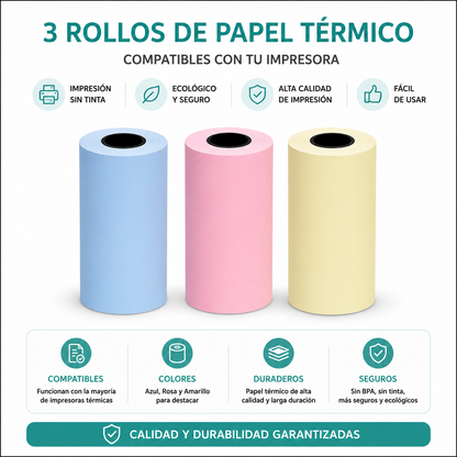 Mini impresora portátil