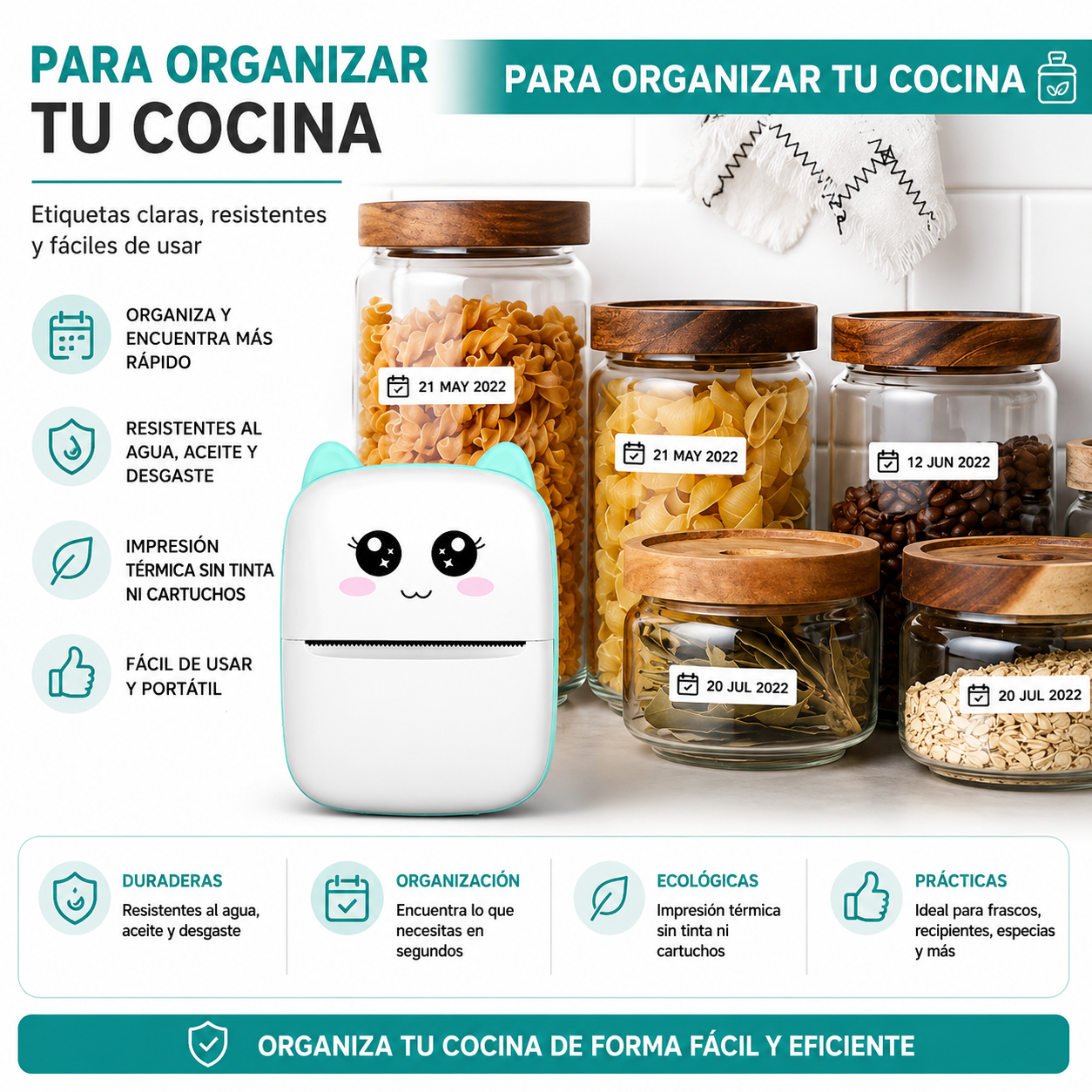 Mini impresora portátil